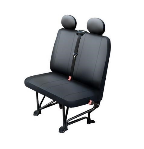 Mammooth MMT CP30201 Cover on a double passenger seat black, eco-leather BUS II M, compatible with airbags MMTCP30201: Buy near me in Poland at 2407.PL - Good price!
