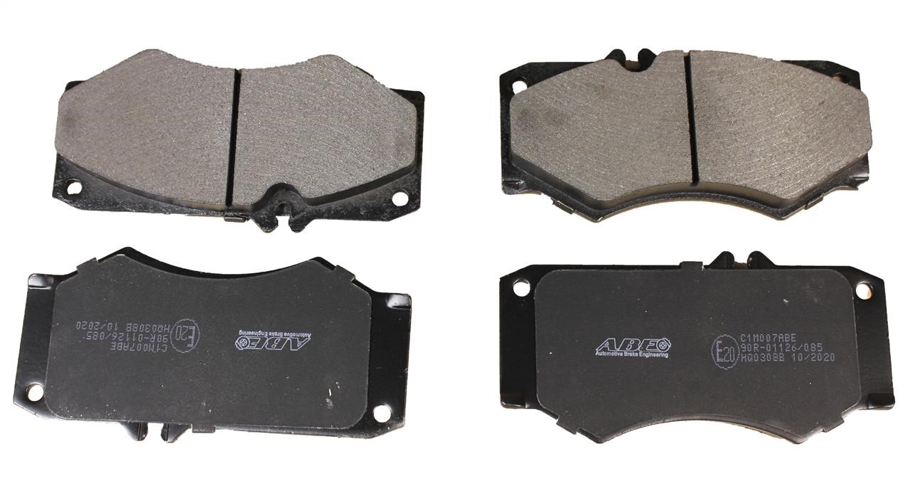 ABE C1M007ABE Front disc brake pads, set C1M007ABE: Buy near me in Poland at 2407.PL - Good price!