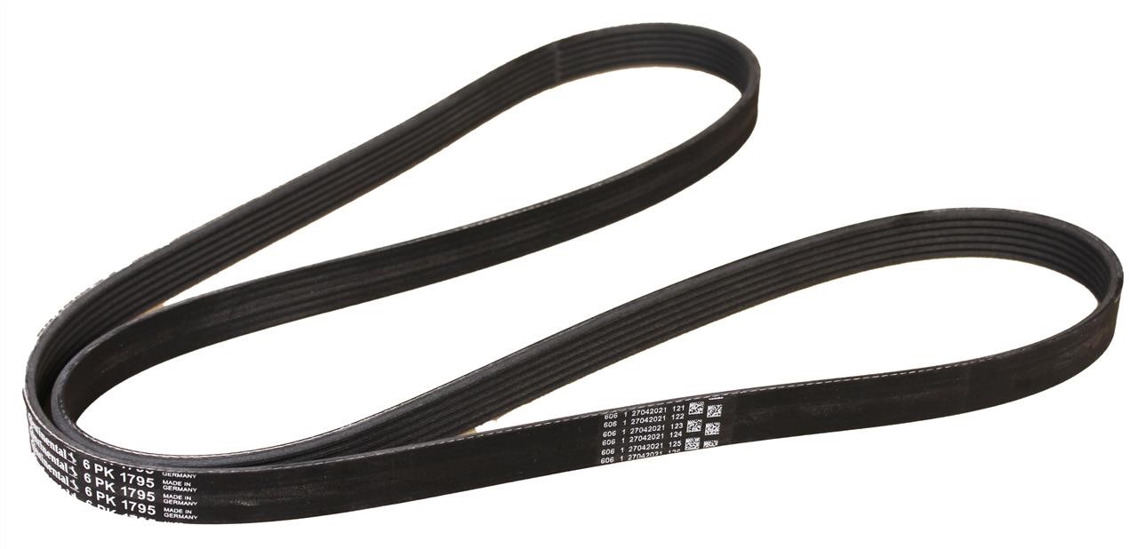 Contitech 6PK1795 V-ribbed belt 6PK1795 6PK1795: Buy near me in Poland at 2407.PL - Good price!