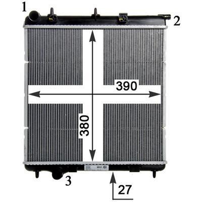 Mahle/Behr CR 1113 000P Radiator, engine cooling CR1113000P: Buy near me in Poland at 2407.PL - Good price!
