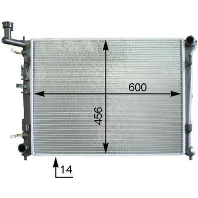 Mahle/Behr CR 1337 000P Radiator, engine cooling CR1337000P: Buy near me in Poland at 2407.PL - Good price!