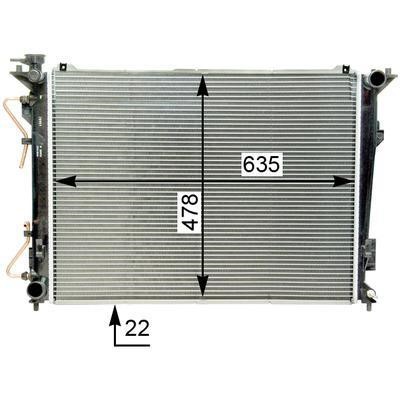 Mahle/Behr CR 1338 000S Radiator, engine cooling CR1338000S: Buy near me in Poland at 2407.PL - Good price!