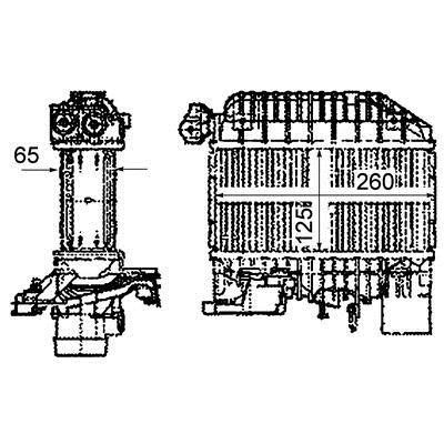 Mahle/Behr CI 303 000P Інтеркулер CI303000P: Приваблива ціна - Купити у Польщі на 2407.PL!