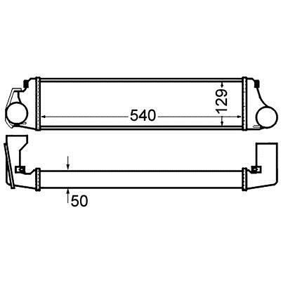 Mahle/Behr CI 337 000P Інтеркулер CI337000P: Приваблива ціна - Купити у Польщі на 2407.PL!