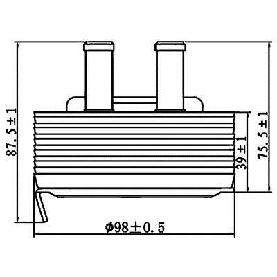 Mahle/Behr CLC 197 000S Oil cooler CLC197000S: Buy near me in Poland at 2407.PL - Good price!