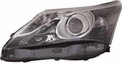 Abakus 212-11U4R-LDEM2 Headlight right 21211U4RLDEM2: Buy near me in Poland at 2407.PL - Good price!