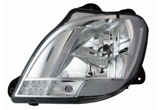 Abakus 450-1105R-LD-EM Headlight right 4501105RLDEM: Buy near me in Poland at 2407.PL - Good price!