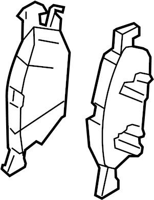 Ford K2GZ-2001-A Гальмівні колодки передні, комплект K2GZ2001A: Купити у Польщі - Добра ціна на 2407.PL!