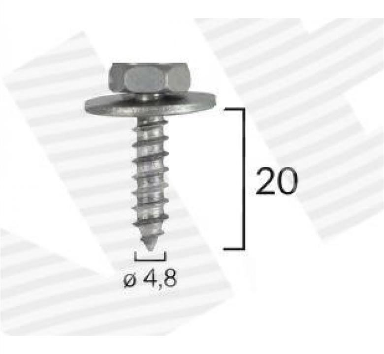 Signeda T60611(10) Self tapping screw T6061110: Buy near me at 2407.PL in Poland at an Affordable price!