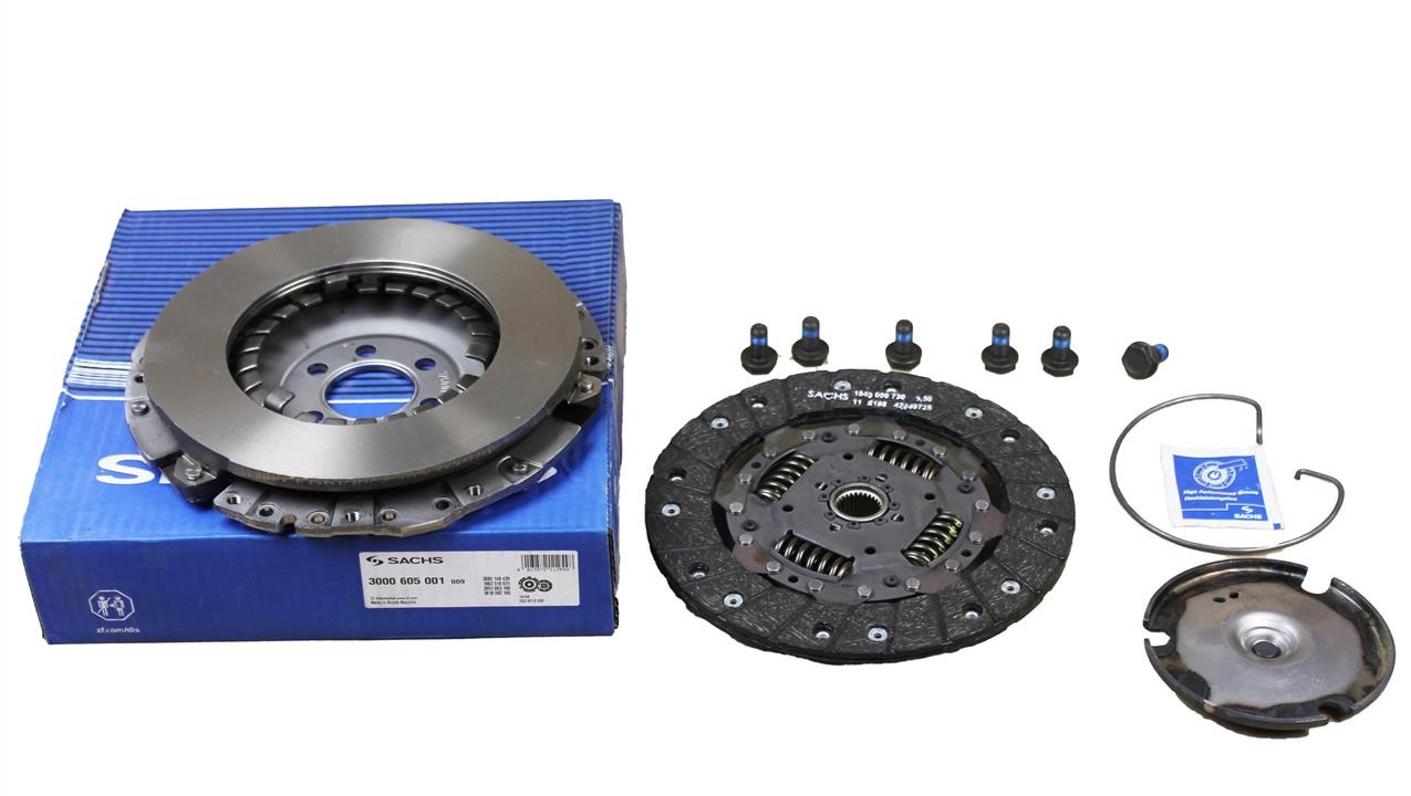 SACHS 3000 605 001 Clutch kit 3000605001: Buy near me at 2407.PL in Poland at an Affordable price!