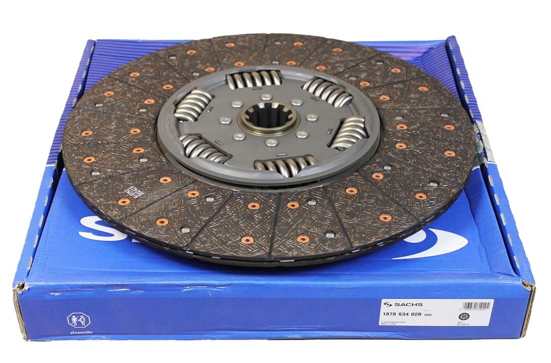 SACHS 1878 634 026 Clutch disc 1878634026: Buy near me in Poland at 2407.PL - Good price!