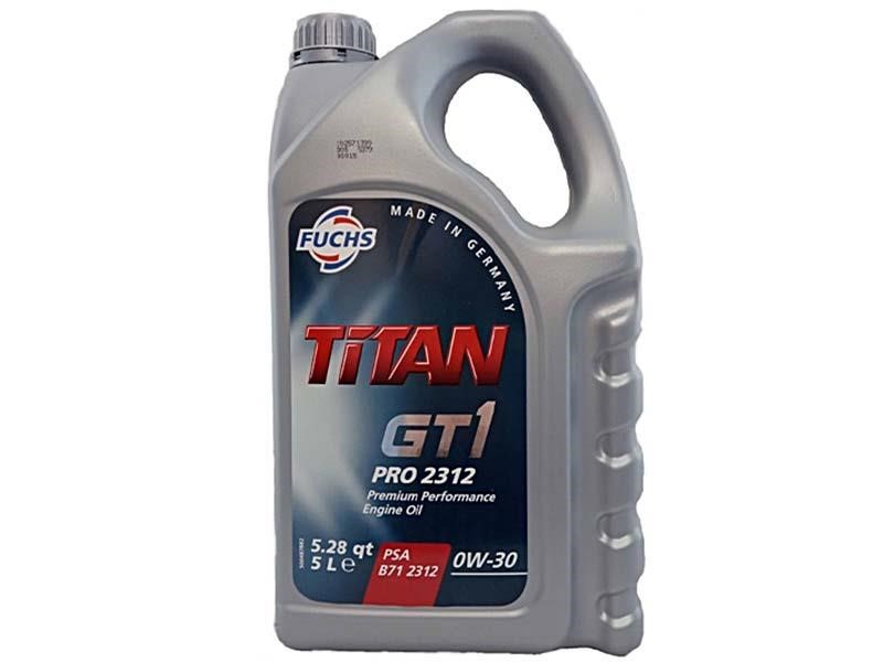 Fuchs 601780059 Engine oil Fuchs TITAN GT1 PRO 2312 0W-30, 5L 601780059: Buy near me at 2407.PL in Poland at an Affordable price!
