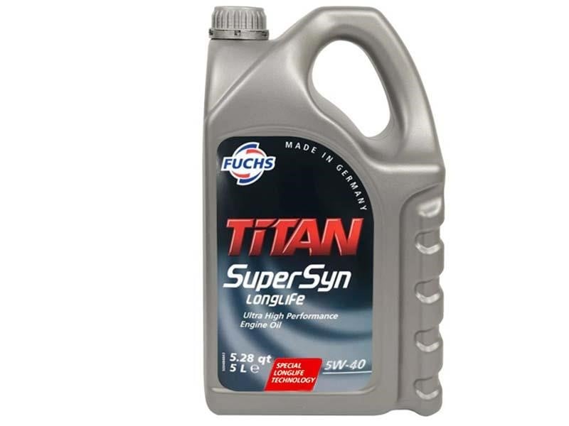 Fuchs 601876493 Engine oil Fuchs TITAN SUPERSYN LongLife 5W-40, 5L 601876493: Buy near me at 2407.PL in Poland at an Affordable price!