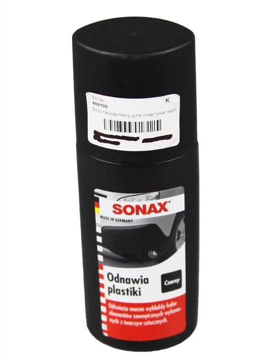 Sonax 409100 Restorener for plastic black, 100 ml 409100: Buy near me in Poland at 2407.PL - Good price!