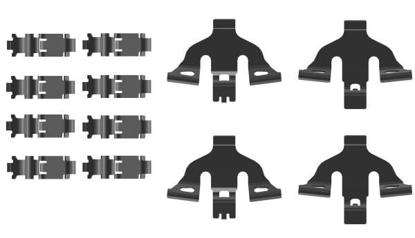Textar 82555900 Mounting kit brake pads 82555900: Buy near me at 2407.PL in Poland at an Affordable price!