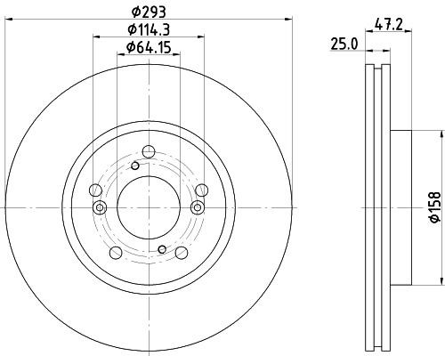 Textar 92321303 Тормозной диск передний вентилируемый 92321303: Отличная цена - Купить в Польше на 2407.PL!