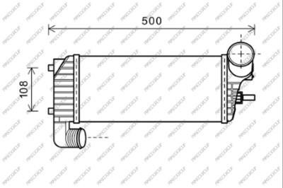 Prasco FD719N004 Intercooler, charger FD719N004: Buy near me in Poland at 2407.PL - Good price!