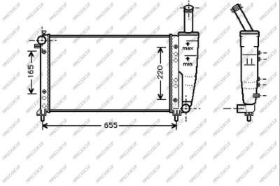 Prasco FT133R006 Kühler motorkühlung FT133R006: Kaufen Sie zu einem guten Preis in Polen bei 2407.PL!