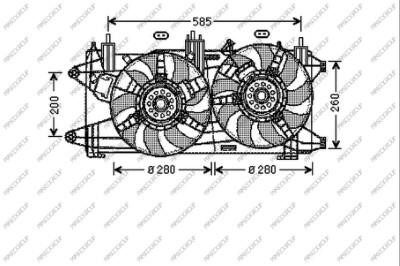 Prasco FT909F008 Nabe, Lüfterrad-Motorkühlung FT909F008: Kaufen Sie zu einem guten Preis in Polen bei 2407.PL!