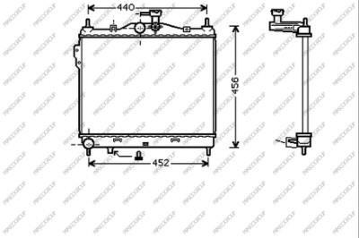 Prasco HN330R003 Kühler motorkühlung HN330R003: Kaufen Sie zu einem guten Preis in Polen bei 2407.PL!