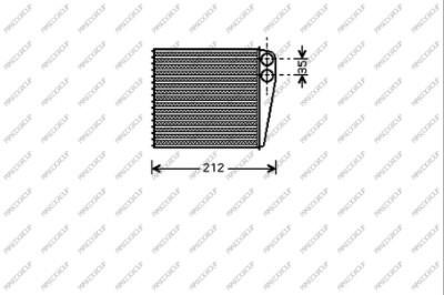 Prasco RN325H001 Heat exchanger, interior heating RN325H001: Buy near me in Poland at 2407.PL - Good price!