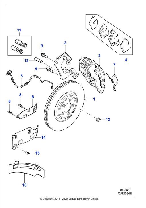 Jaguar T2R5940 Tarcza hamulcowa T2R5940: Dobra cena w Polsce na 2407.PL - Kup Teraz!