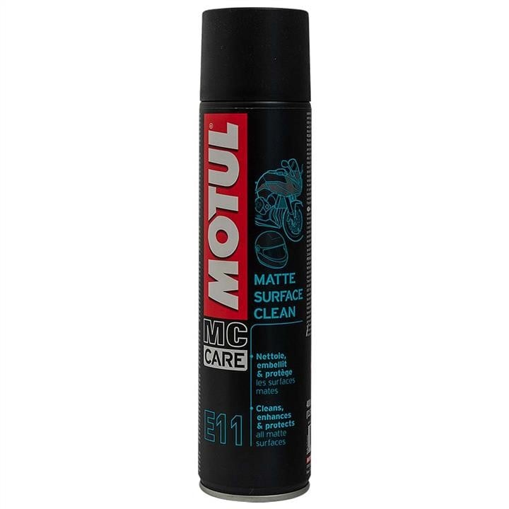 Motul 105051 Cleaner matte painted surfaces Motul E11 Matte Surface Clean, 400 ml 105051: Buy near me in Poland at 2407.PL - Good price!