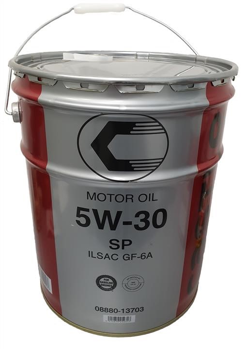 Toyota 08880-13703 Engine oil Toyota 5W-30, 20L 0888013703: Buy near me in Poland at 2407.PL - Good price!