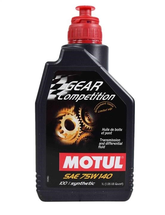 Motul 105779 Transmission oil Motul Gear Competition 75W-140, 1L 105779: Buy near me in Poland at 2407.PL - Good price!