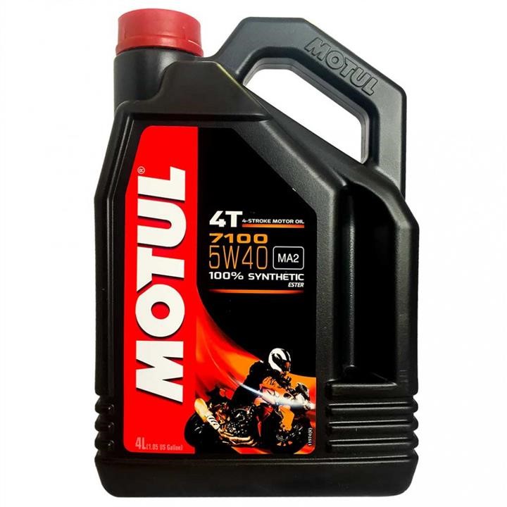Motul 104087 Engine oil Motul 7100 4T 5W-40, API SN/SM/SL/SJ, JASO MA2, 4L 104087: Buy near me at 2407.PL in Poland at an Affordable price!
