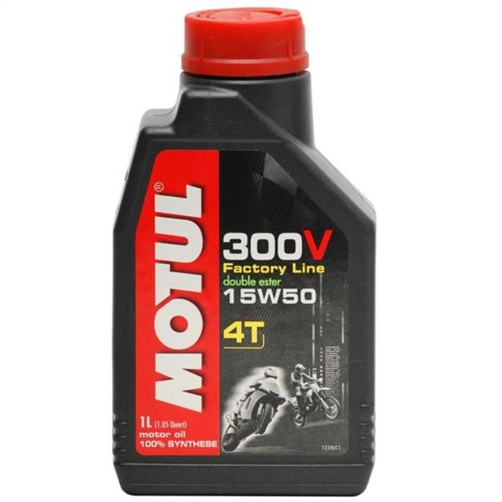 Motul 104125 Моторное масло Motul 300V 4T FACTORY LINE ROAD RACING 15W-50, 1л 104125: Отличная цена - Купить в Польше на 2407.PL!