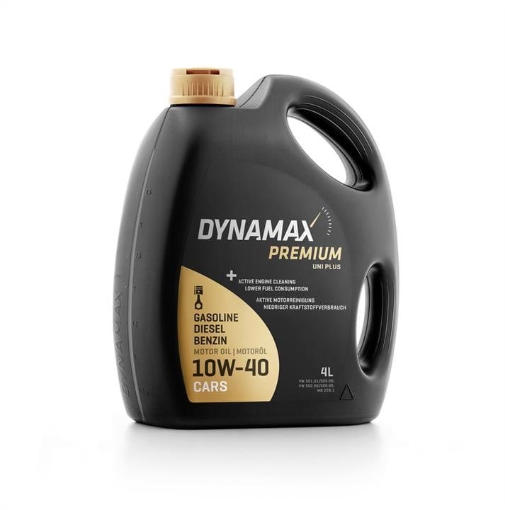 Dynamax 501893 Engine oil Dynamax Premium Uni Plus 10W-40, 4L 501893: Buy near me at 2407.PL in Poland at an Affordable price!