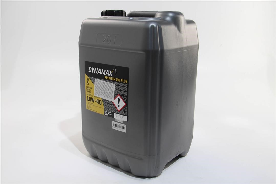 Dynamax 502124 Engine oil Dynamax Premium UNI PLUS 10W-40, 20L 502124: Buy near me in Poland at 2407.PL - Good price!