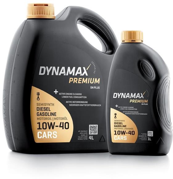 Dynamax 502647 Engine oil Dynamax Premium SN Plus 10W-40, 1L 502647: Buy near me in Poland at 2407.PL - Good price!