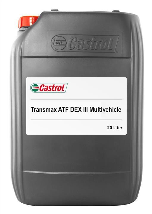 Castrol 15D66F Transmission oil Castrol Transmax ATF DX III Multivehicle, 20L 15D66F: Buy near me in Poland at 2407.PL - Good price!