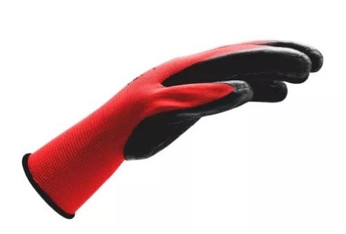 Wurth 0899408209 Protective knitted gloves, covered with latex Red Latex Grip, size 9 0899408209: Buy near me in Poland at 2407.PL - Good price!