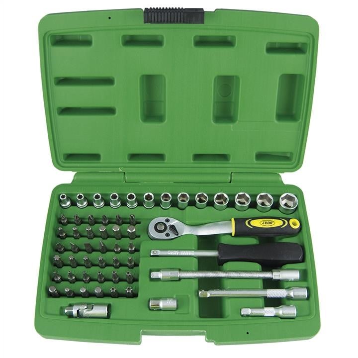 JBM 50566 Tool kit 56 pr: 1/4 inch, 6 gr 50566: Buy near me in Poland at 2407.PL - Good price!