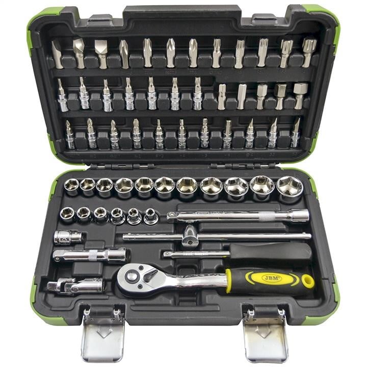 JBM 53219 Hexagon bits set with 3/8" recess (59 items) 53219: Buy near me in Poland at 2407.PL - Good price!
