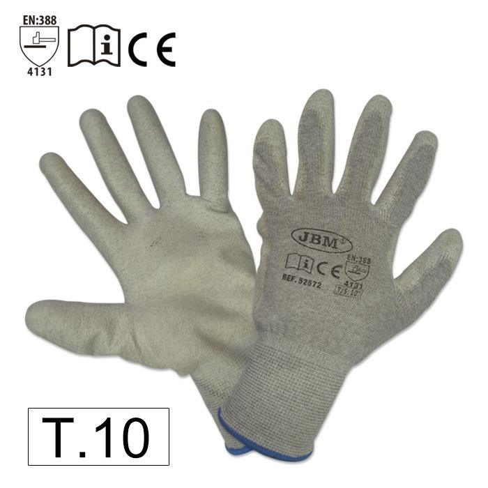 JBM 52572 Cut-resistant gloves with retained sensory function L (T.10) 52572: Buy near me in Poland at 2407.PL - Good price!