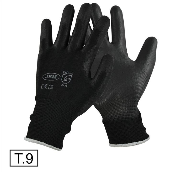 JBM 51642N Handschuhe mit Polyurethan-Palm-Beschichtung M (T.9) 51642N: Kaufen Sie zu einem guten Preis in Polen bei 2407.PL!