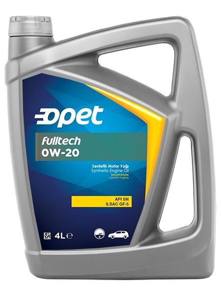 Opet 601370953 Engine oil Opet FullMax 0W-20, 4L 601370953: Buy near me in Poland at 2407.PL - Good price!