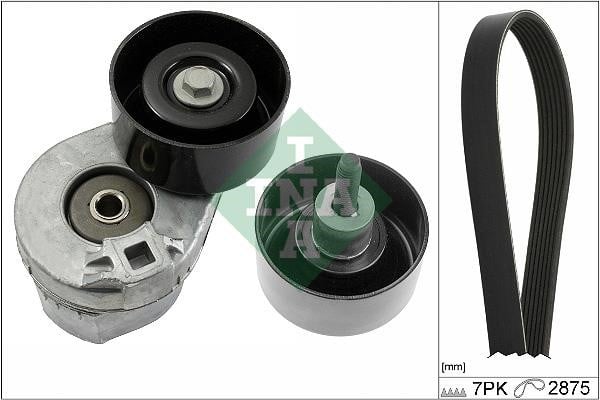 INA 529 0390 10 Drive belt kit 529039010: Buy near me at 2407.PL in Poland at an Affordable price!