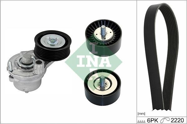 INA 529 0402 10 Drive belt kit 529040210: Buy near me at 2407.PL in Poland at an Affordable price!