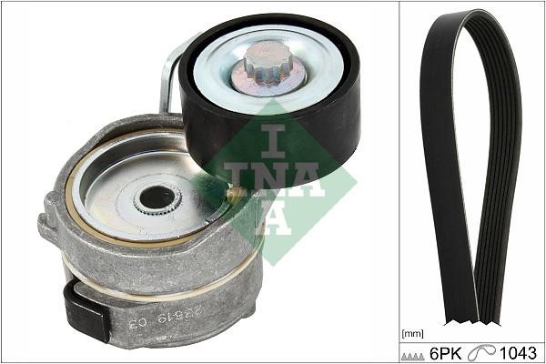 INA 529 0419 10 Drive belt kit 529041910: Buy near me in Poland at 2407.PL - Good price!