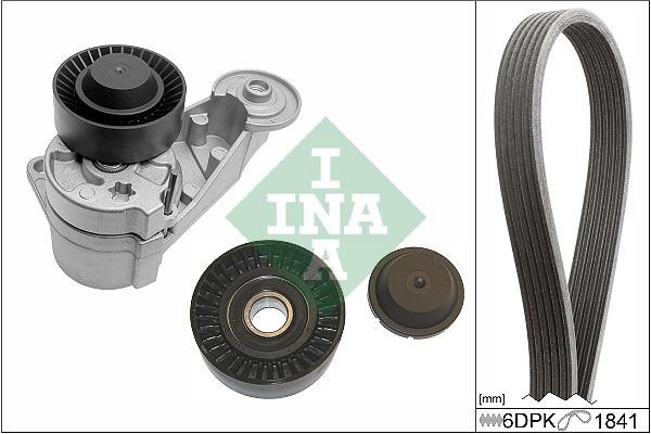 INA 529 0480 10 Drive belt kit 529048010: Buy near me in Poland at 2407.PL - Good price!