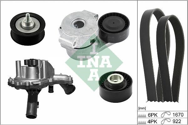 INA 529 0301 30 Drive belt kit 529030130: Buy near me at 2407.PL in Poland at an Affordable price!