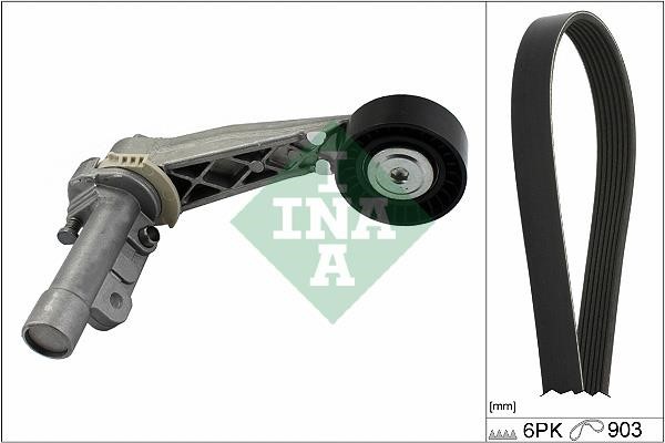 INA 529 0504 10 Drive belt kit 529050410: Buy near me in Poland at 2407.PL - Good price!