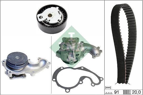 INA 530 0142 30 TIMING BELT KIT WITH WATER PUMP 530014230: Buy near me in Poland at 2407.PL - Good price!