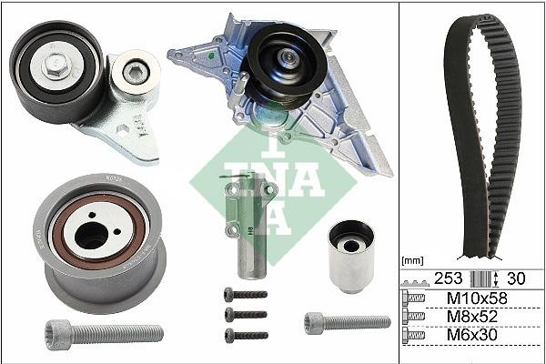 INA 530 0366 30 TIMING BELT KIT WITH WATER PUMP 530036630: Buy near me in Poland at 2407.PL - Good price!