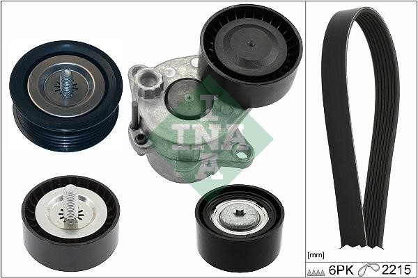 INA 529 0361 10 Drive belt kit 529036110: Buy near me in Poland at 2407.PL - Good price!